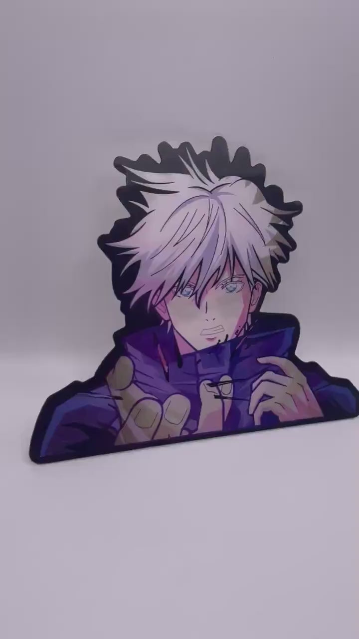 Peeker Sticker 3D Lenticular Motion Anime Style JJK 5