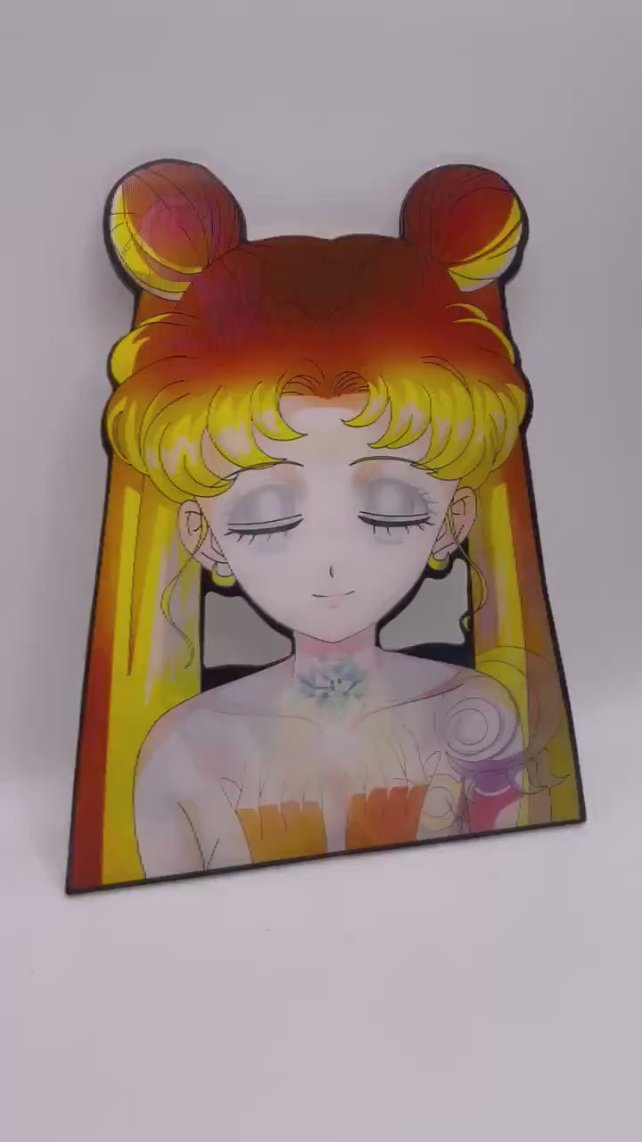 Peeker Sticker 3D Lenticular Motion Anime Style SM 1