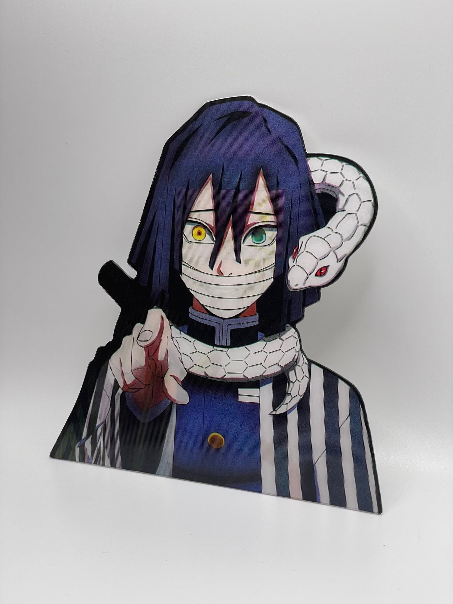 Peeker Sticker 3D Lenticular Motion Anime Style Slayer Oba