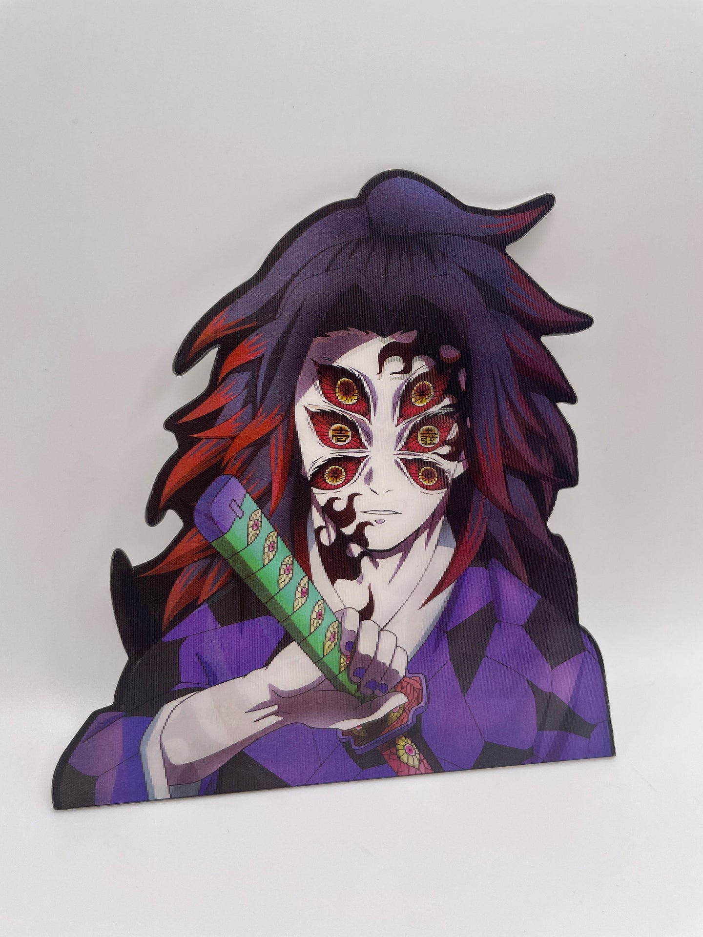 Peeker Sticker 3D Lenticular Motion Anime Style Slayer upper 1