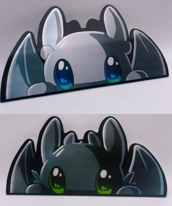 Peeker Sticker 3D Lenticular Motion Anime Style Dragon