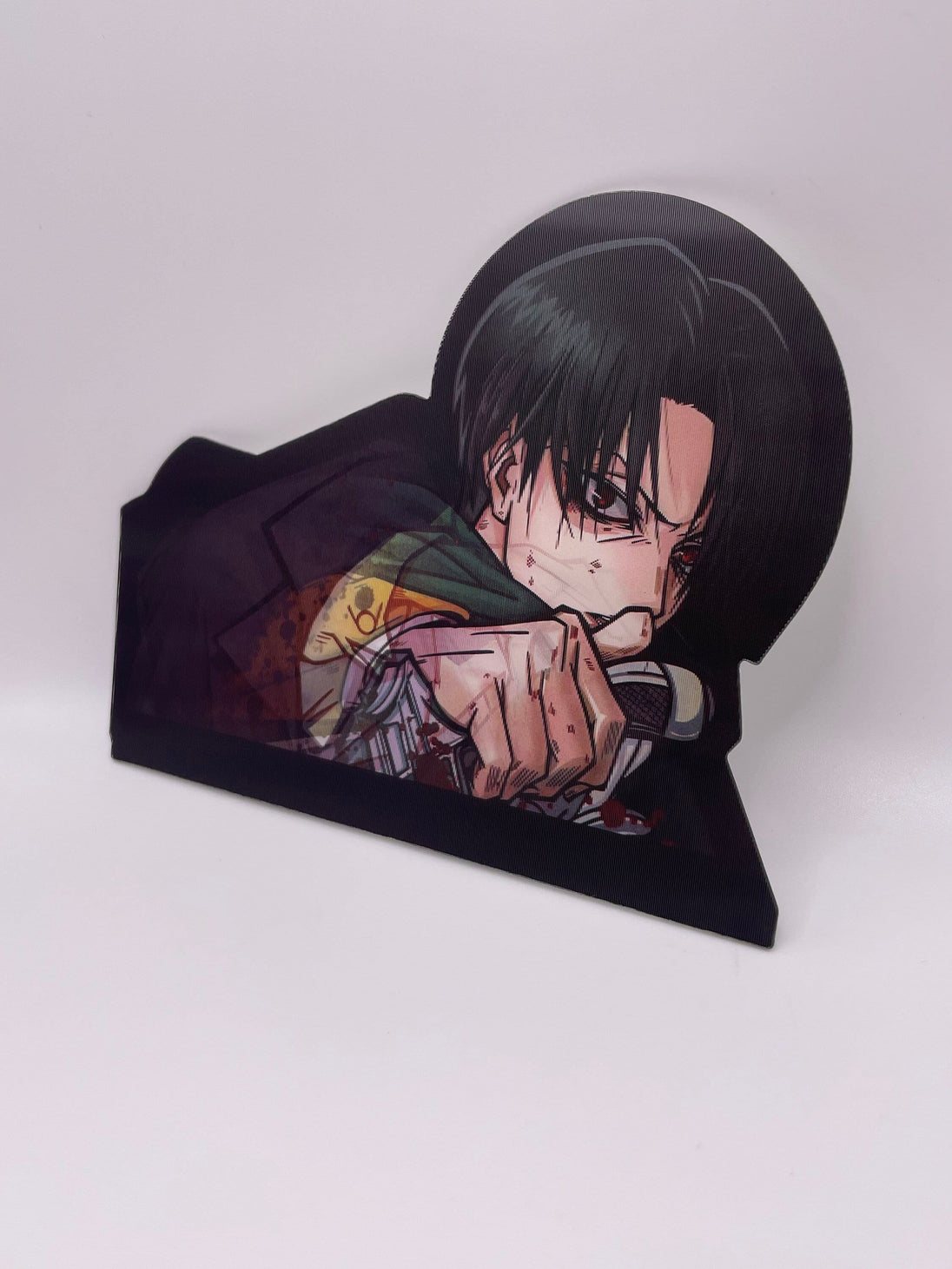 Peeker Sticker 3D Lenticular Motion Anime Style AOT 3