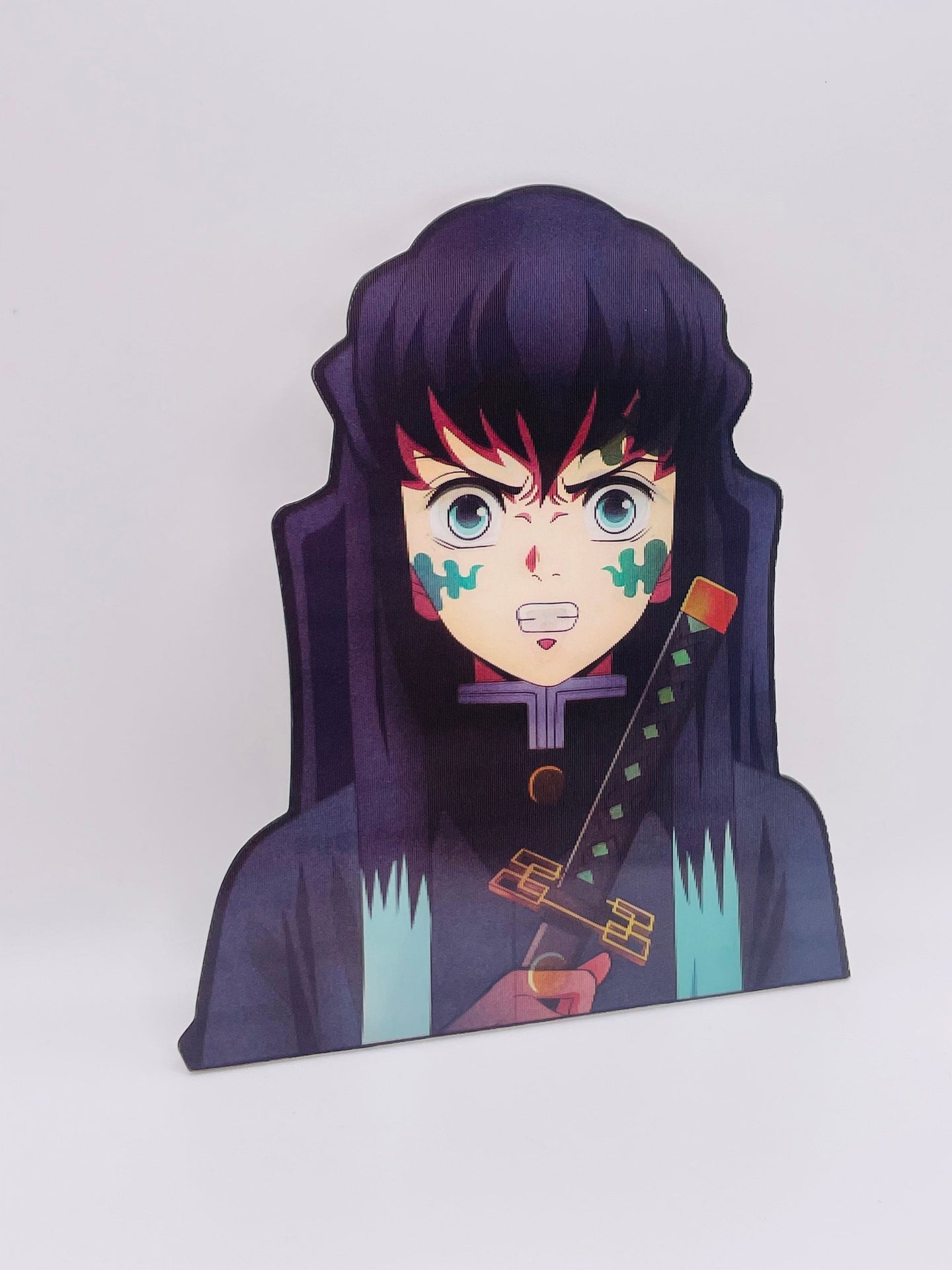 Peeker Sticker 3D Lenticular Motion Anime Style Slayer x3