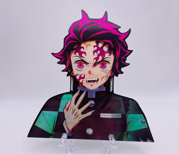 Peeker Sticker 3D Lenticular Motion Anime Style Slayer TK 3