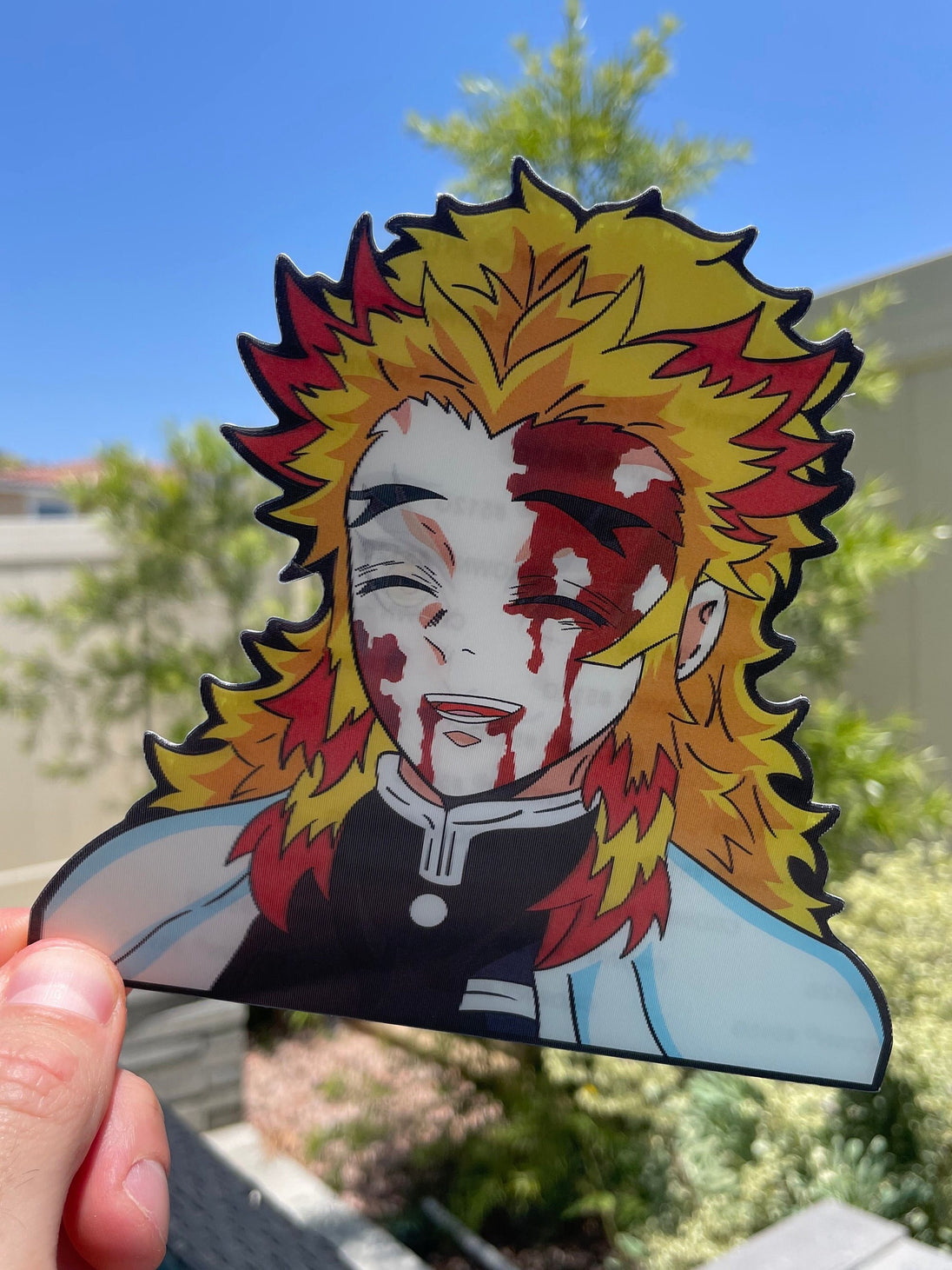 Peeker Sticker 3D Lenticular Motion Anime Style Slayer RK