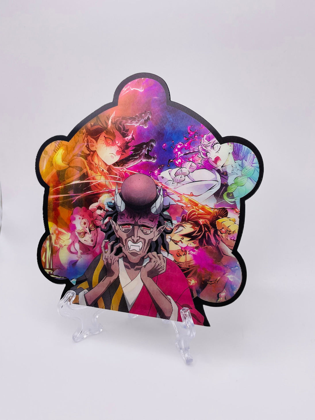 Peeker Sticker 3D Lenticular Motion Anime Style Slayer