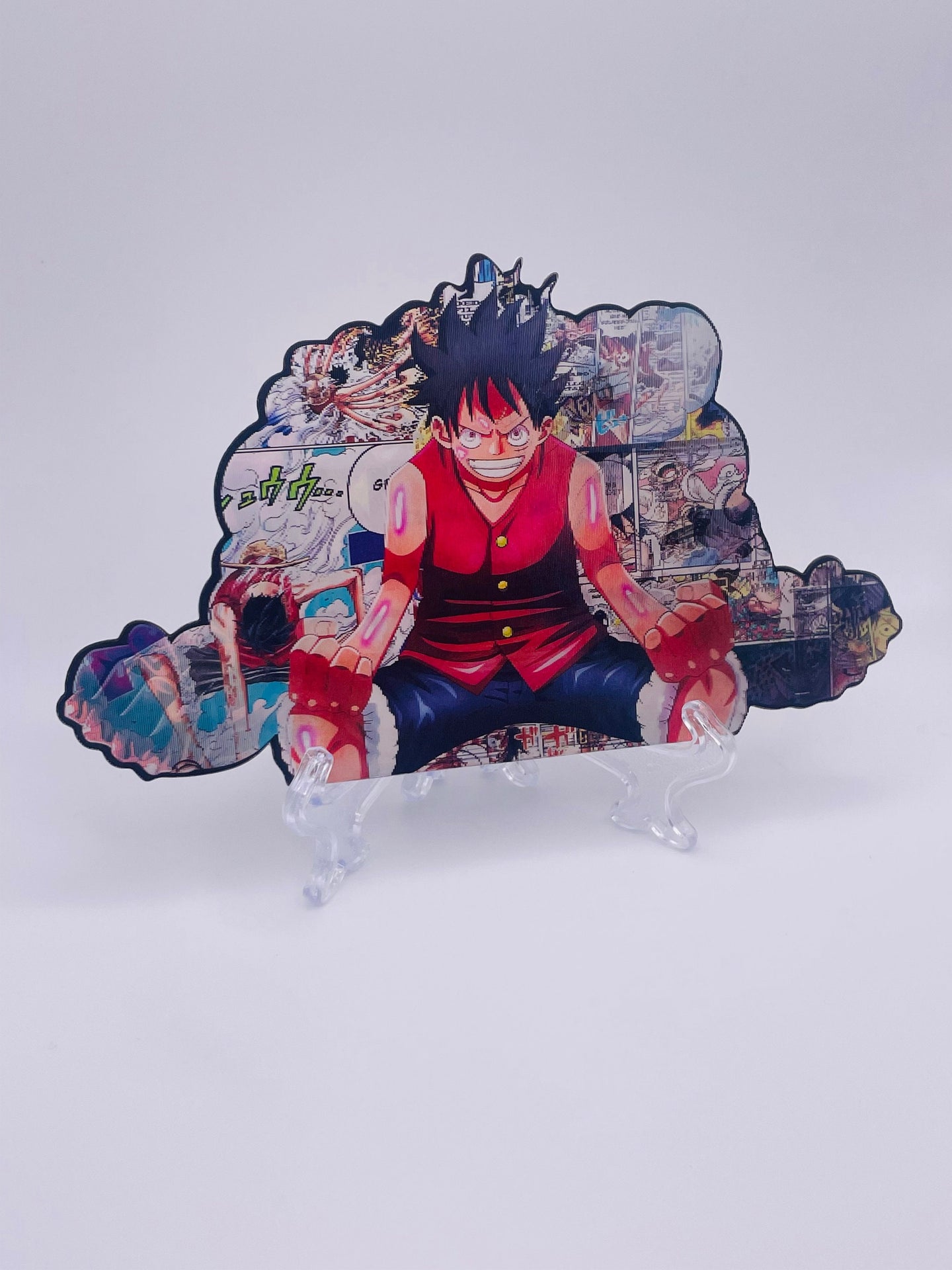 Peeker Sticker 3D Lenticular Motion Anime Style