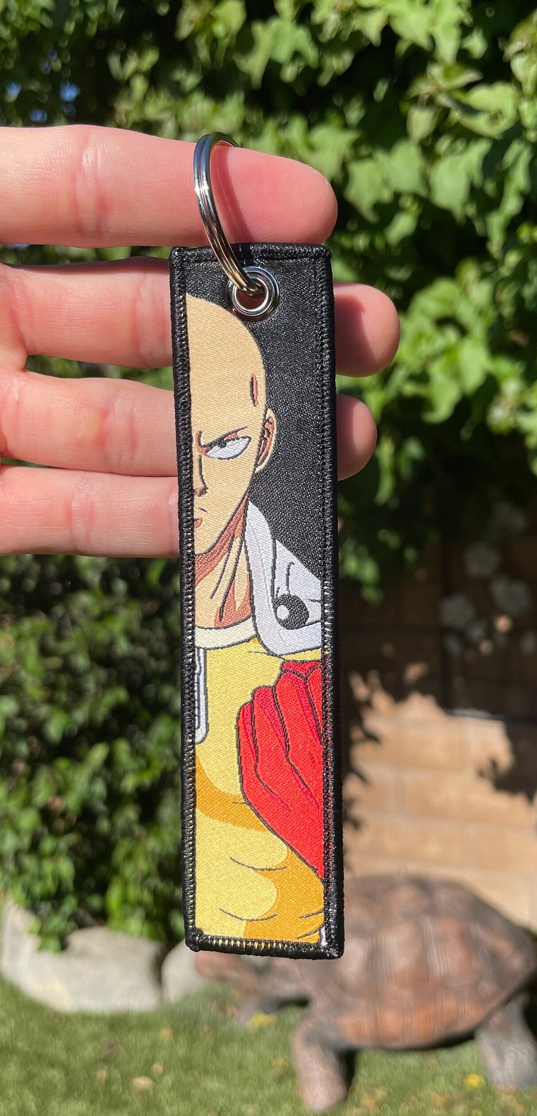 Embroidered Anime Jet Tag / Key Tag