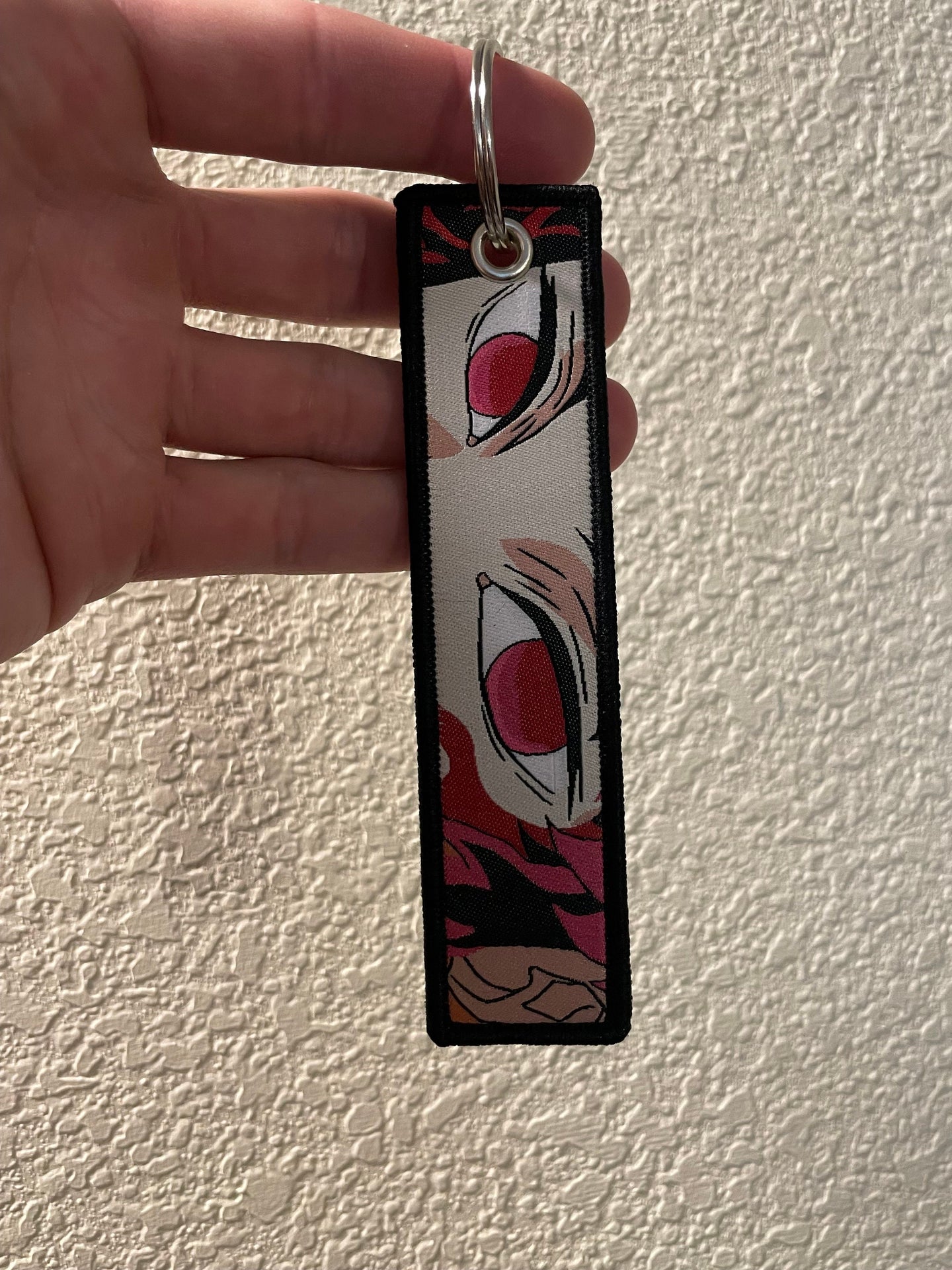 Embroidered Anime Jet Tag / Key Tag