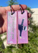 Embroidered Anime Jet Tag / Key Tag