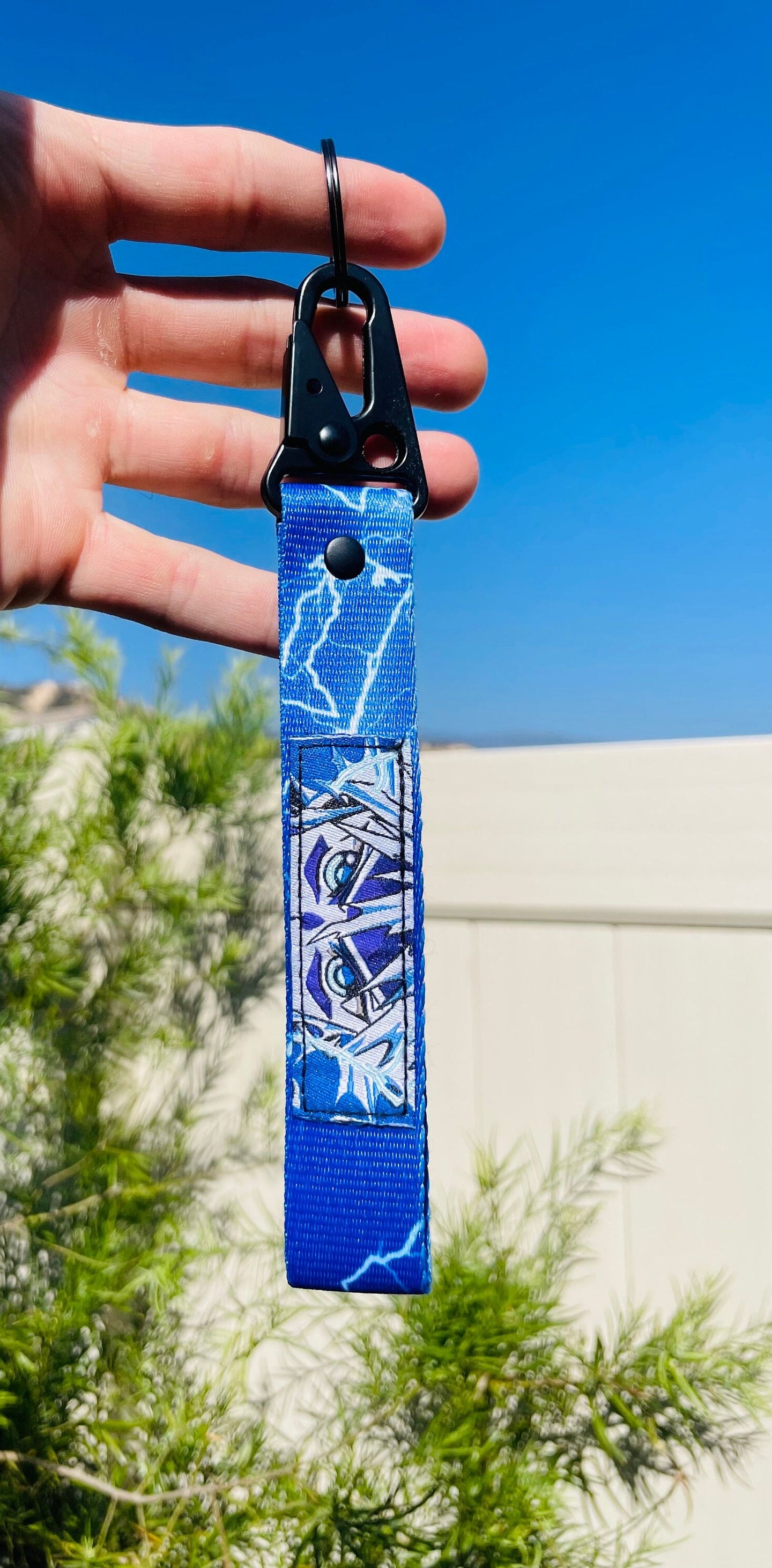 Embroidered Anime Jet Tag / Key Tag V2